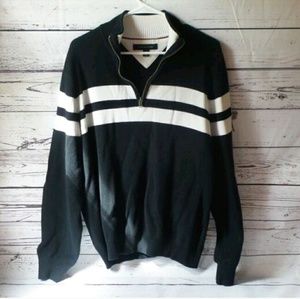 Tommy Hilfiger Half Zip Pullover Sweater Large